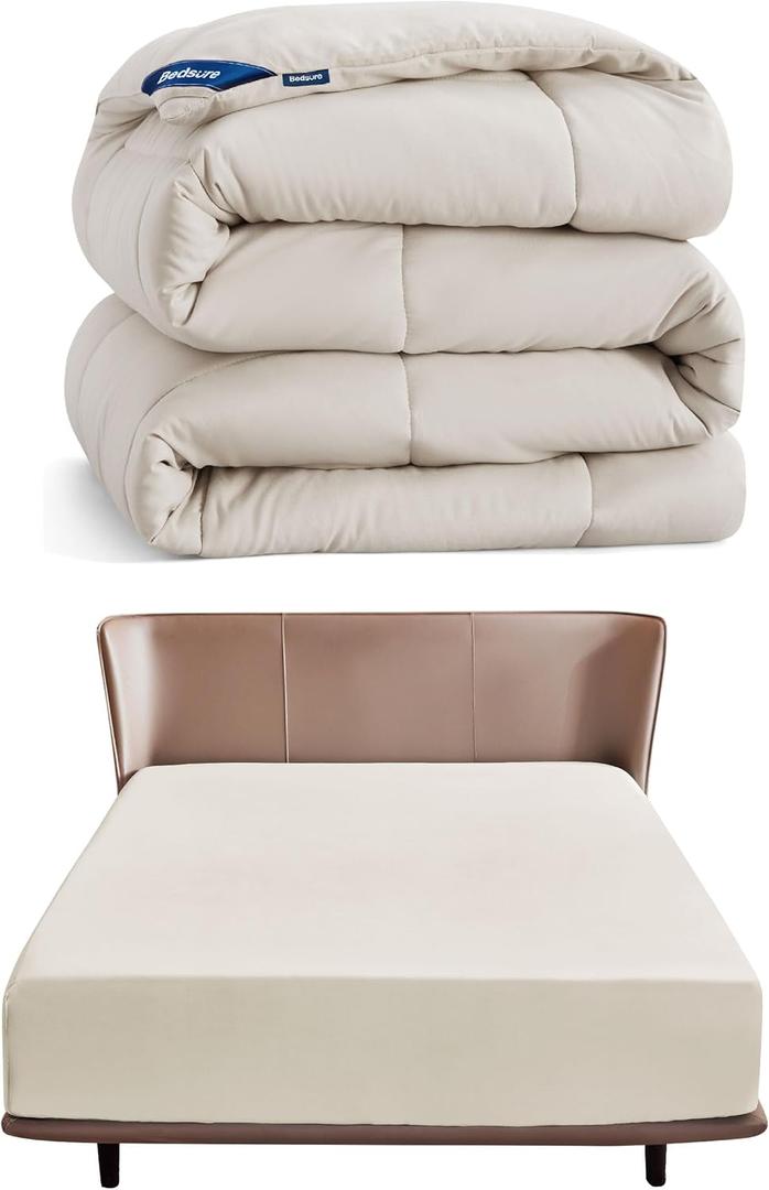 Bedsure Fitted Sheet 102" x 96"
