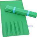 1 Pcs Mahjong Bags Protective Sleeve for Mahjong Racks and Pushers Tile Bag Accessory 20 Inch, Empty Mah Jong Bag Only(Green,Classic)