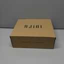 IDIFU IN2 Women's Chelsea Boots Platform Low Block Chunky Heeled Ankle Boots Round Toe Lug Sole Slip On Dress Boots Fall Work Dressy Comfortable Fashion Casual Short Booties Shoes (7.5, Brown Pu)