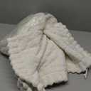 Sofa Cover Fuzzy Couch Cover for Pet, Couch Covers for Dogs Washable Non-Slip Sofa Slipcover Cushion Protector Pets Friendly Mat Bed White (27.6" x 82.7", Beige)