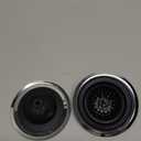 Stainless Silicone Kitchen Sink Strainer, Drain Protector, Prevent Clogging, Large Wide Rim 4.5 inch Diameter, Tools Home Improvement, pack of 2 (Black)