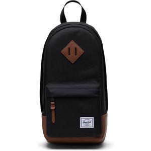 Herschel Supply Co. Heritage Shoulder Black/Tan, 8L (One Size)