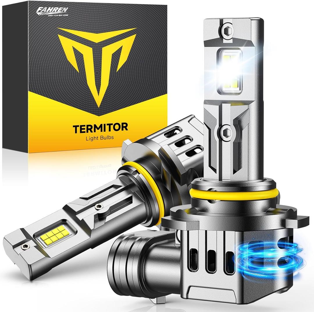 FAHREN 9005 HB3 Led Bulb, 2025 Elite Core 16 Chips ,  Brightest Hb3 Fog Light Bulbs, Advanced Cooling System for 80000Hrs Lifespan, Enhanced Night Driving Visibility, Pack of 2