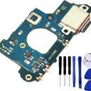 Galaxy S20 FE 5G USB Charging Port Flex Cable Replacement G781U Type C Charger Dock Board Connector for Samsung Galaxy S20 FE SM-G781U G781 Port Repair Part with Tools