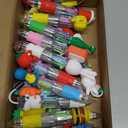 CZWZ 20Pcs Mini Multicolor Pens in One 4-in-1 Cute Pens Bulk for Kids, Fun Kawaii Ballpoint Pens for Birthdays and Children's Party Favors Gifts Teacher School Supplies