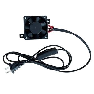 PTC Fan Heater 200W 110V Electric Ceramic Energy Saving Constant Temperature Insulation Heating Elementwith Switch Control Mini Air Heater 60mm, PTCYIDU