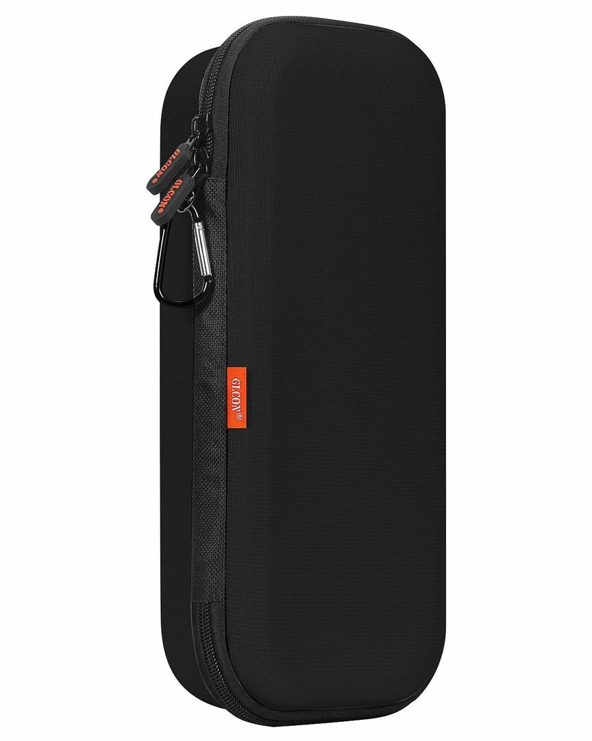 Black Stethoscope Case for 3M Littmann Classic III/Cardiology IV/MDF Acoustica Stethoscopes - Shockproof Hard Stethoscope Bag Large Travel Carrying Case for Medical, Doctor, Nurse Accessories (L - 11.8" L x 5.1" W x 2.4" H)