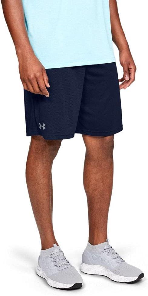 Under Armour Men's Tech Mesh Shorts (Medium, Academy Blue (408)/Steel)