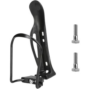 Inscool Bike Water Bottle Cage, Universal Beverage Holder Bike Accessory with Screw Tool, Durable Ultra Lightweight Plastic for Bikes, Bike, Road/Mountain Bike 2, 2PCS