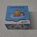 Cat Toys Interactive Rechargeable 3in1 Whack a Mole Cat Toy, Fluttering Butterfly, Track Balls, Touch Activated Automatic Kitten Toys for Indoor Cats (Green)