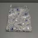 PurpleEssences Floral Pillow Covers Flower Blue Cream Decorative Throw Pillow Covers Set of 2 Chinoiserie 100% Cotton - Spring Summer Easter - 18 x 18 Inch - Blue/Cream