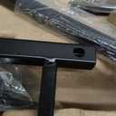 VILLAGE LIGHTING COMPANY [Front Door Garland Hanger] - Adjustable to Different Door Widths | Heavy-Duty Cast Iron | Decorative Christmas Decor | No Nails, Screws, or Damage (51-81 in., Brown)