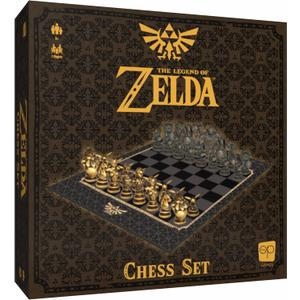 The Legend of Zelda Collector's Chess Set, Link vs. Ganondorf Strategy Game, 32 Custom Sculpted Hero & Villain Pieces, Classic Board Game for Zelda Fans, Officially Licensed Nintendo Merchandise