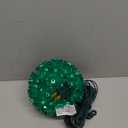 Novelty Lights LED 6in 50 Light Starlight Sphere, Green, Ornament Ball Light, 5ft Hanging Cord with S Hook, 12ft Power Cord with Stackable Plug, Commercial Grade