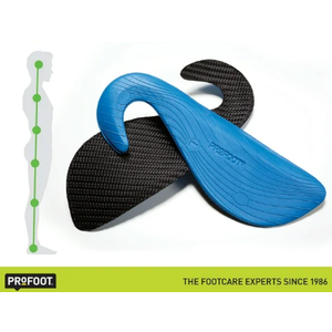 Profoot Good Posture Orthotic Alignment Insole, Men 8-13 (Blue)