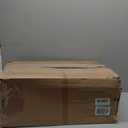 VASAGLE Floor Storage Cabinet, Freestanding Storage Unit with 4 Doors, Adjustable Shelves, 11.8 x 23.6 x 43.3 Inches, for Entryway, Bathroom, White UBBC552P31