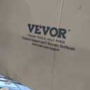 VEVOR Shower Curb Kit, 48"x72" Watertight Shower Curb Overlay with 4" PVC Central Bonding Flange, 4" Stainless Steel Grate, 2 Cuttable Shower Curb and Trowel, Shower Pan Slope Sticks Fit for Bathroom