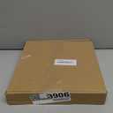 Uniclife Clear Acrylic Donation Box with Lock, 9.8" x 9.8" x 9.8", Large Square Suggestion Box with Slot and Lock, Plastic Ballot Box Raffle Box Storage Container for Fundraising Voting Charity