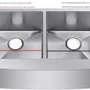 Starstar Sinks Protector Matte Gold 304 Stainless Steel Kitchen Sink Bottom Grid, Rack (29 x16)