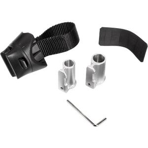 Kryptonite Transit FlexFrame-U Bracket Bike Lock Mount, Lightweight Mounting Bracket for Kryptonite U-Locks 13mm-16mm Shackles, Bicycle Attachment Accessory,Black (One Size)