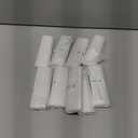 1.6 Gallon 120 pcs (Fit 1.3-1.6 Gal)Small Clear Trash Bags, Strong 1.3 Gallon1.5 Gallon 1.6 gallons Garbage Bags, Bathroom Trash Can Bin Liners, Mini Bags for Office, Waste Basket Liner,Fit 5-6 Liters