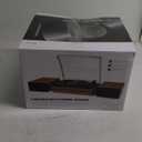 Record Player for Vinyl with External Speakers Belt-Drive Turntables for Vinyl Records Dual Stereo Speakers LP Vinyl Players 3 Speed Wireless AUX-in Headphone Auto Stop Sleek Stylish Matte Green