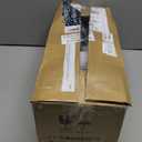 Industrial Table Lamps for Bedrooms Set of 2 - Fully Dimmable Bedside Lamps with USB A and C Ports and Outlet, Black Nightstand Lamps with Glass Shade for Living Room, Desk Lamps for Office Reading