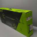 ZIFFY Scooter for Kids with Hand Brake, Foldable Kick Scooter for Ages 6-12, Lightweight Scooter for Boys with 4 Adjustable Heights, ABEC9 Bearings, Supports Up to 260 lbs by Jova (Black Green)