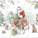 Magical Holiday Boxed Christmas Cards (18 pack) w/ Decorative Box by Lisa Audit