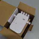 WiFi Extender Signal Booster for Home, AC1900Mbps Dual Band, Covers up to 12880 sq.ft & 105 Devices, New 6X Faster Wireless WiFi Extender with Ethernet Port, WiFi Booster Compatible with All Routers (White)