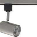 Nuvo Lighting TH477 Transitional One Light Track Head in Pwt, Nckl, B/S, Slvr. Finish, 5.19 inches