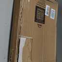 Bemis 1500EC Durable Wood Toilet Seat with Easy Clean Hinges, Made in USA, Elongated, Ice Grey