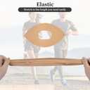 15Pcs Kinesiology Tape for Knees, Complexion Muscle Athletic Sports Kinetic Knee Tape Wraps for Pain Relief Support, Precut Kinesiology Tape for Knees Waterproof Athletic Patches for Exercise