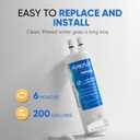 PUREPLUS EDR1RXD1 Replacement for Everydrop Filter 1, W10295370A, W10295370, EDR1RXD1B, P8RFWB2L, P4RFWB, Kenmore 46-9081, 46-9930, WD-F38,WRS325SDHZ Refrigerator Water Filter, 1 Pack