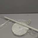 Reusable Shirt Display Stand-Mannequin Torso Tshirt Display Stand for Retail/Vendors,18-33" Adjustable Dress Form Mannequin Stand Clothes Rack,Portable Stable Holder Jacket Coat Hanger,All Metal/White