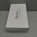 Dodow Womens Espadrilles Wedge Sandals Closed Toe Mid Heel Ankle Strap Dress Sandals (10, Apricot)