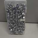 3 x 90Pieces M8-1.25mm Nylon Lock Nuts,SpzcdZa 304(A2-70) Stainless Steel LockNuts for Industrial and Construction Fasteners;Standard Metric Thread Nylock Nuts