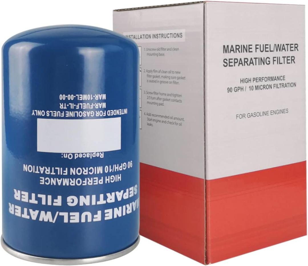 18-7866 Fuel Water Separating Filter 9-37807 Replacement for Ya-maha 115 HP Outboard Engines Rep MAR-10MEL-00-00 MAR-24563-00-00 MAR-FUELF-IL-TR