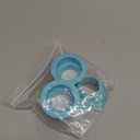 4 Pcs Drain Pipe Hose Seal Deodorant Silicone Plug, Washing Machine Drain Hose Seal Plug, for Bathroom Kitchen Laundry Pipe Sewer Seal(Blue)