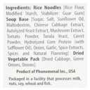 Pho'nomenal Pho Veggie Soup, 2.1 Oz, BBD 12/02/2026