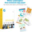 HP Papers | 8.5 x 11 Paper | All In One 22 lb | 1 Mega Ream - 750 Sheets | 96 Bright | Made in USA - FSC Certified | 207750R