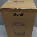 LEVOIT Air Purifier for Home Allergies Pet Hair in Bedroom, Covers Up to 1073 ft by 56W High Torque Motor, AHAM VERIFIDE, 3-in-1 Filter with HEPA Sleep Mode, Remove Dust Smoke Odor, Core300-P, White