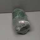 KOEXM Half Circle Boho Bathroom Rugs with Tassels 100% Cotton Soft Hand-Woven Bath Mat Non Slip Absorbent Machine Washable Bath Rugs, Bohemian Decor Sage Green 42"x 22"