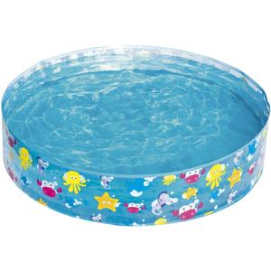 Bestway Fill-N-Fun Paddling Pool - 48 x 10 Inches, Blue, BW55028 Bestway Fill-N-Fun Paddling Pool - 48 x 10 Inches, Blue, BW55028
