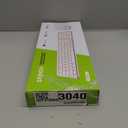 seenda Bluetooth Keyboard and Mouse Combo for Mac, SKM64-2 Rechargeable Slim Wireless Keyboard Mouse Compact, 3 Multi-Device Connection, Compatible for Mac, MacBook Pro/Air, iPad, White Silver