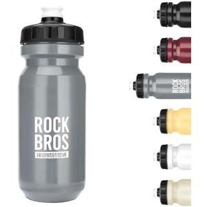 ROCKBROS Bike Water Bottle Squeeze, 20oz Bicycle Water Bottle, BPA-Free