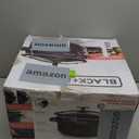 BLACK+DECKER 7-Quart Slow Cooker, SCD4007, Chalkboard Exterior, Locking Lid, 3 Heat Settings, Removable Stoneware Crock