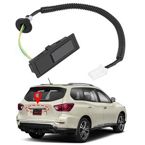 253803JA0B Hatch Button Trunk Latch for Nissan Pathfinder 2013 2014 2015 2016 2017 2018 2019 2020, Replace Part # 253803JA0B Rear Liftgate Tailgate Trunk Lid Open Release Switch Button