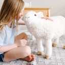 Melissa & Doug Giant Sheep - Lifelike Stuffed Animal (Nearly 2 feet Tall)