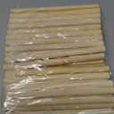 HOPELF 50PCS Dowel Rods Wood Sticks Wooden Dowel Rods - 3/8 x 6 Inch Bamboo Sticks - for CraftsHardwood Dowel Rod AssortmentWooden Rod Sticks Doweling RodsDIYers.